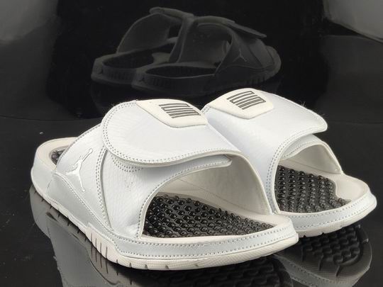 Air Jordan Hydro XI Retro Men Women Sandals Slippers White Black-12